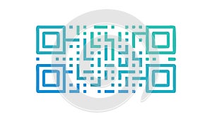 QR Code for Scanning, Digital Information and Connectivity, vector design Generative AI