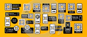 QR code scanning set