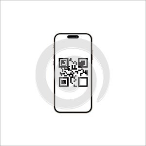 QR code set. Scan qr code icon. Template scan me Qr code for smartphone. QR code for mobile app, payment and phone.