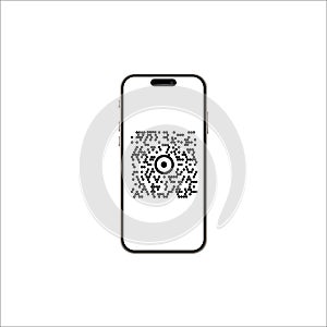QR code set. Scan qr code icon. Template scan me Qr code for smartphone. QR code for mobile app, payment and phone.