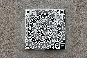 QR code two-dimensional barcode