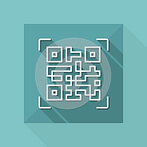 Qrcode thin icon