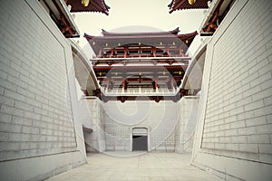 Qu Building, Ziyun Building, Datang Furong Garden, Xi`an, Shaanxi