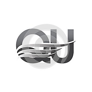 QU logo with space for business name and slogan.