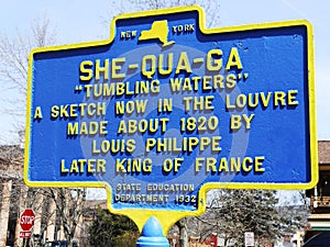 She-Qua-Ga Falls, Montour Falls