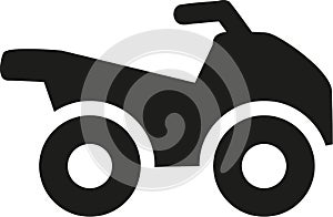 Quad ATV pictogram