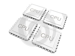 Quad core CPU