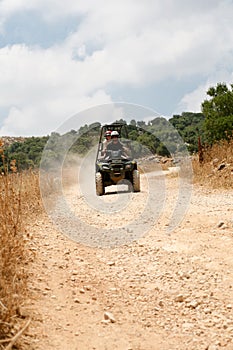 Quad couple on the trail