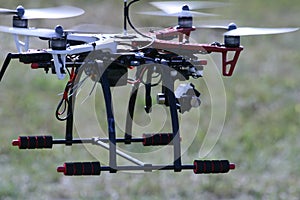 Quad drone photo