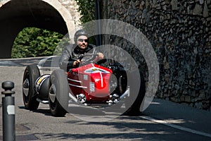 Quad motorbike at Bergamo Historic Grand Prix 2017