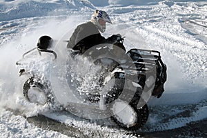 Quad motorcycle