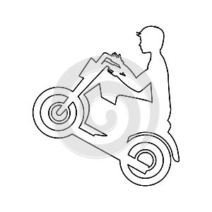 quad motorcycle extreme sport