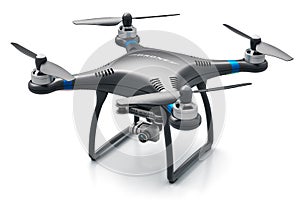 Quadcopter drone with 4K video and photo camera