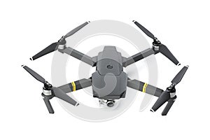 Quadcopter drone with camera photo