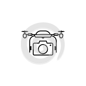 quadcopter, drone, camera, photography icon