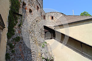 Quadrangle in Buchlov castle