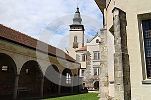 Quadrangle in TelÃÂ castle