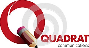 Quadrat communication icon or symbol