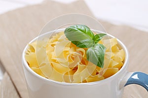 Quadretti - square shaped pasta photo