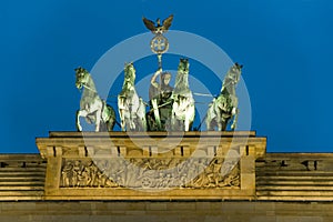 The Quadriga of Brandeburg Gate, Berlin