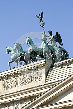 Quadriga, Brandenburg Gate photo