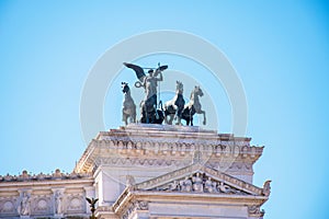 The Quadriga of Freedom Rome photo