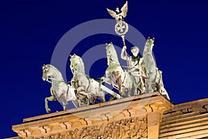 The Quadriga on top of the Brandenburger Tor