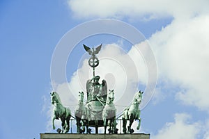 Berlin - Quadriga, Brandenburg Gate photo