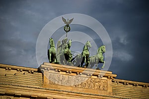 Quadriga of Victory, Brandenburg Gate photo