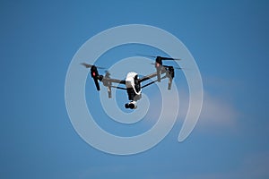 Quadrocopters camera during flight