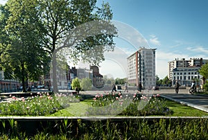 Quai du Wault in Lille - France photo