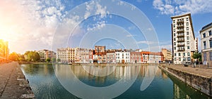 Quai du Wault in Lille France photo