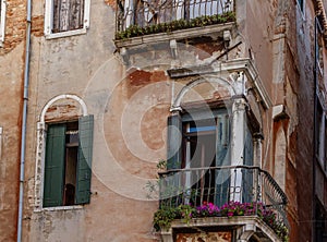 Quaint Balcony in Venice