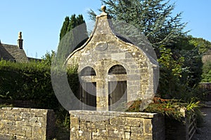 Quaint Bisley village, The Cotswolds, Gloucestershire, UK