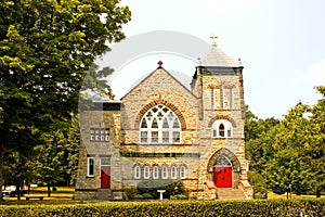 Quaint country church photo