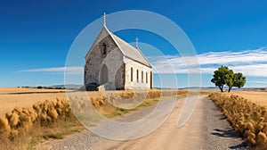 quaint country church building