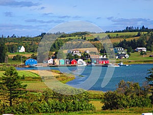 Quaint fishing village french river PEI