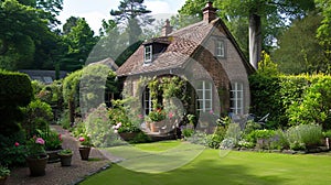 Quaint Garden Cottage Style