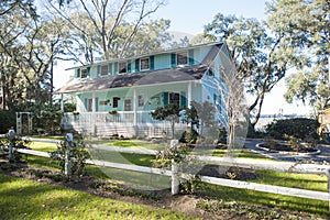 Quaint home with nice landscaping