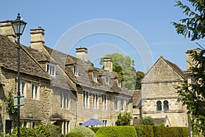 Picturesque homes, Bradford-on-Avon, Wiltshire, UK