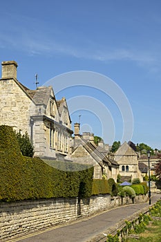 Picturesque homes, Bradford-on-Avon, Wiltshire, UK