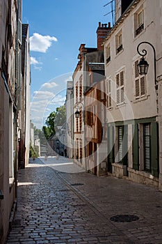 Quaint OrlÃÂ©ans, France Street photo
