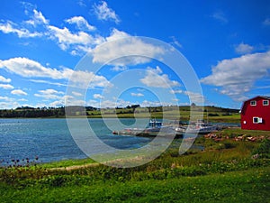 Quaint Prince Edward Island fishing village