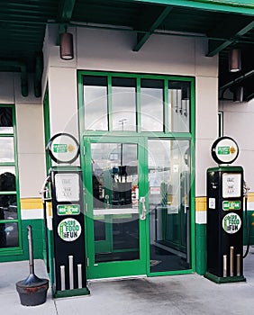 Quaker Steak and Lube Entrance Sharon, Pennsylvania