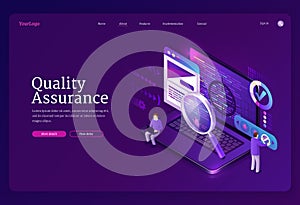 Quality assurance isometric landing, debugging