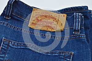 Levi Strauss 501 label