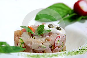 Italian Cuisine; style, high-class presentation quality, known all over the world photo