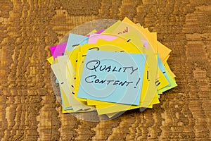 Quality content information media internet business social website skills