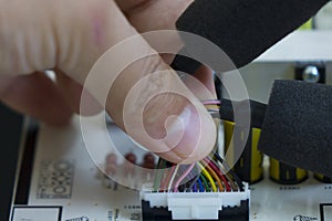 Quality control and assembly of SMT printed components on circuit board