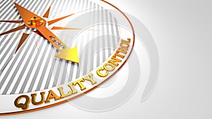 Quality Control on White -Golden Compass.